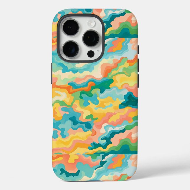 Couleurs Abstraites iPhone / coque ipad (Verso)