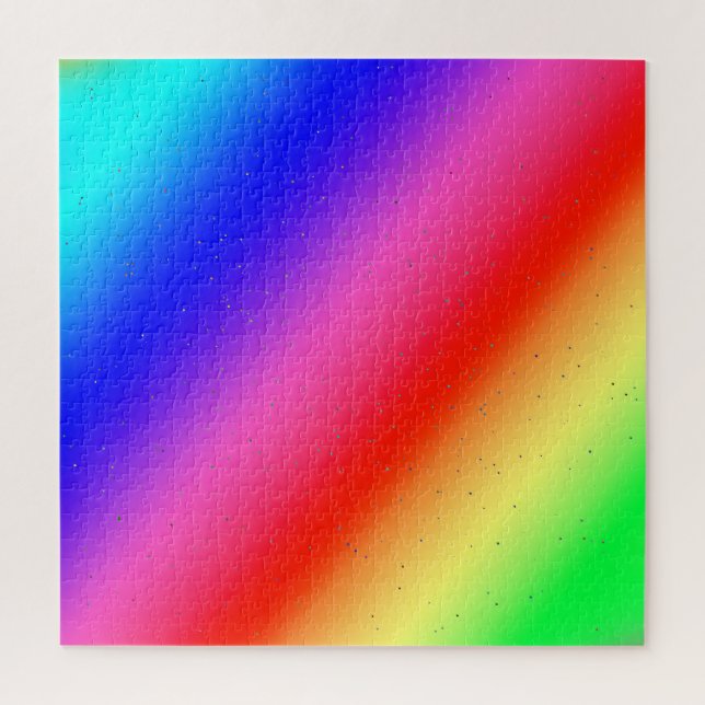 Couleurs Arc-en-ciel brillantes Puzzle (Vertical)
