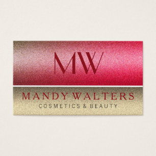 Couleurs bicolores chic avec monogramme