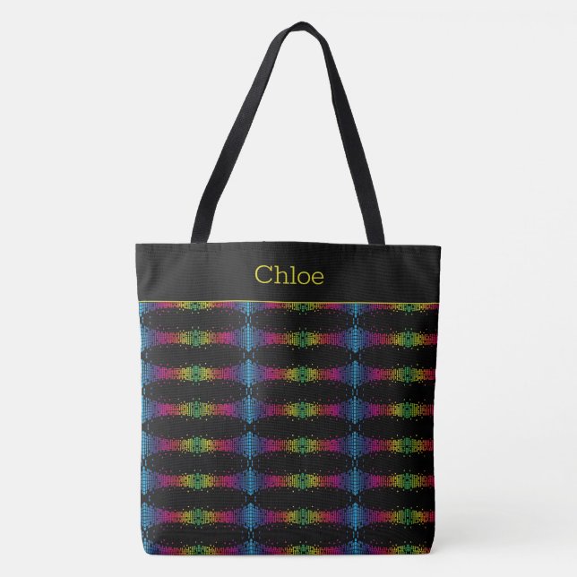Couleurs chic Sac fourre-tout monogramme (Devant)