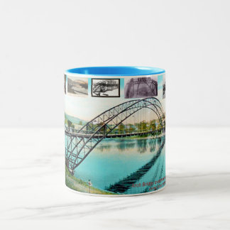 Couleurs chutes de soufflets, VT. tasse de 2 tons