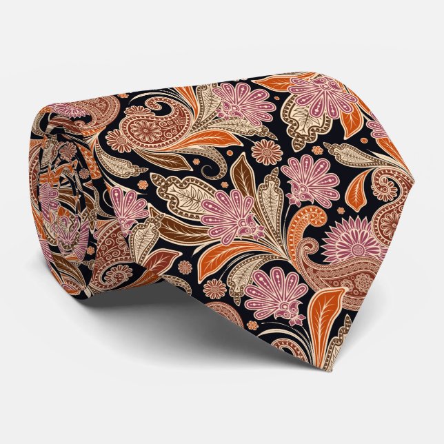 Couleurs cool carrelage paisley motif cravate (Roulé)
