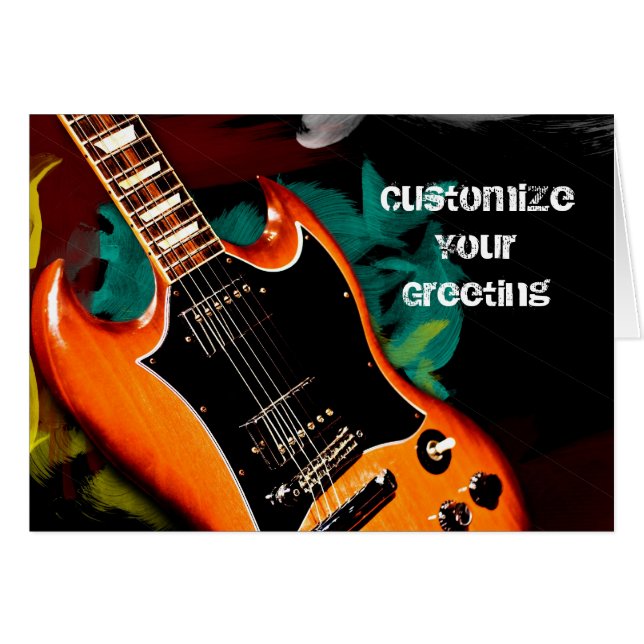 Couleurs de guitare (Devant horizontal)