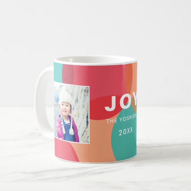 Couleurs de Joy 2 Photo Mug personnalisé (Devant gauche)