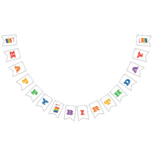 Couleurs de la bannière arc-en-ciel, Joyeux gâteau