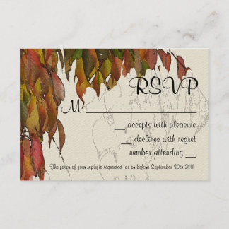 Couleurs de l'automne RSVP