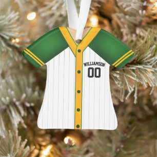Couleurs de l'équipe de baseball personnalisé Je
