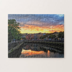 Couleurs de l'Irlande de liège au puzzle de