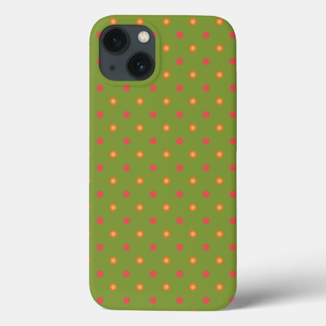 Couleurs de pavot Pois coque ipad-Mate Coque (Verso)