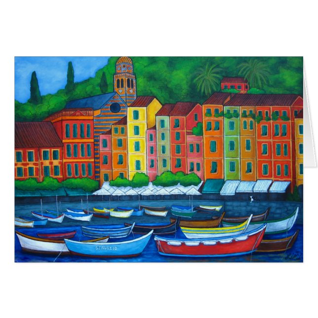 Couleurs de Portofino (Devant horizontal)