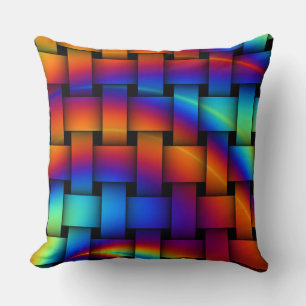 Couleurs de prisme et Coussin d'accentuation Arriè