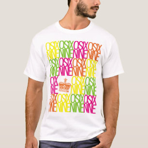 Couleurs de T-shirt d'OSIXNINE