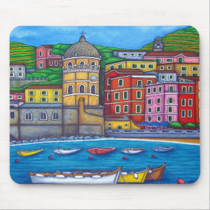 Couleurs de tapis de souris de Vernazza