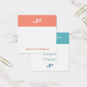 Couleurs de tendance Modèle Monogramme moderne per