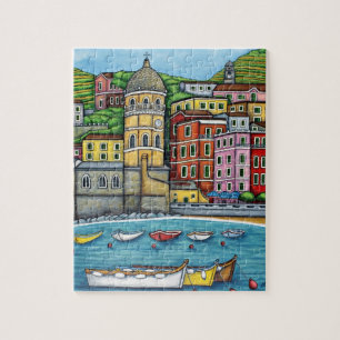 Couleurs de Vernazza, Puzzle des Cinque Terre