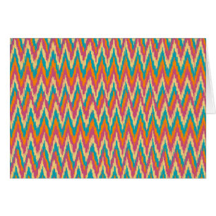 couleurs d'épice de conception de zigzag d'iKat