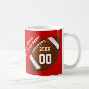 COULEURS d'équipe et vos tasses du football des