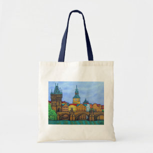 Couleurs du Sac fourre-tout de Prague par Lisa Lor