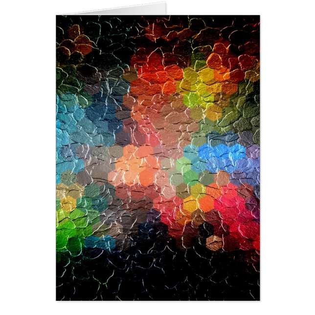 Couleurs dynamiques abstraites de la peinture | (Devant)