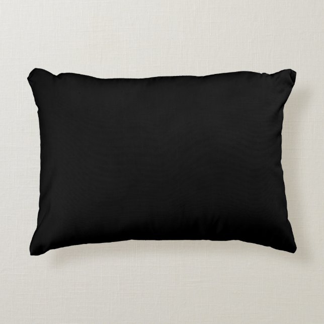 Couleurs éffrayantes - Coussin d'accentuation noir (Devant)