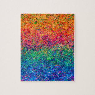 Couleurs fluides de puzzle