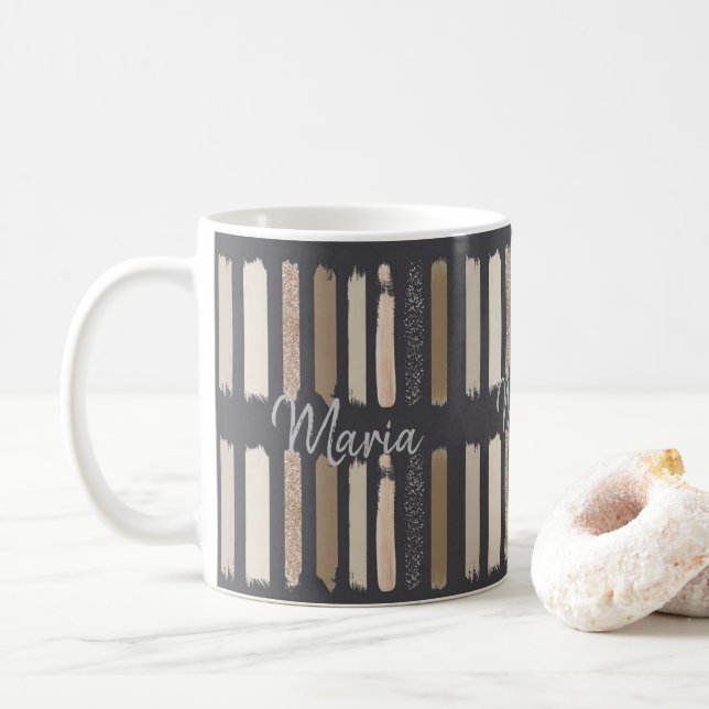 Couleurs Mug de bande intérieure (Avec donut)
