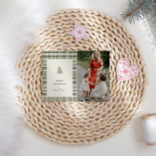 Couleurs naturelles minimaliste Carte photo de vac