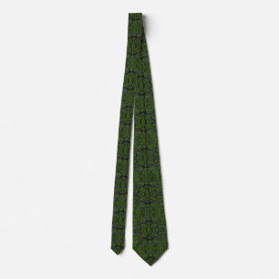 Couleurs Personnalisées Cravate - Vert Vert Vert n
