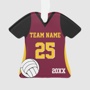 Couleurs personnalisées de volley-ball