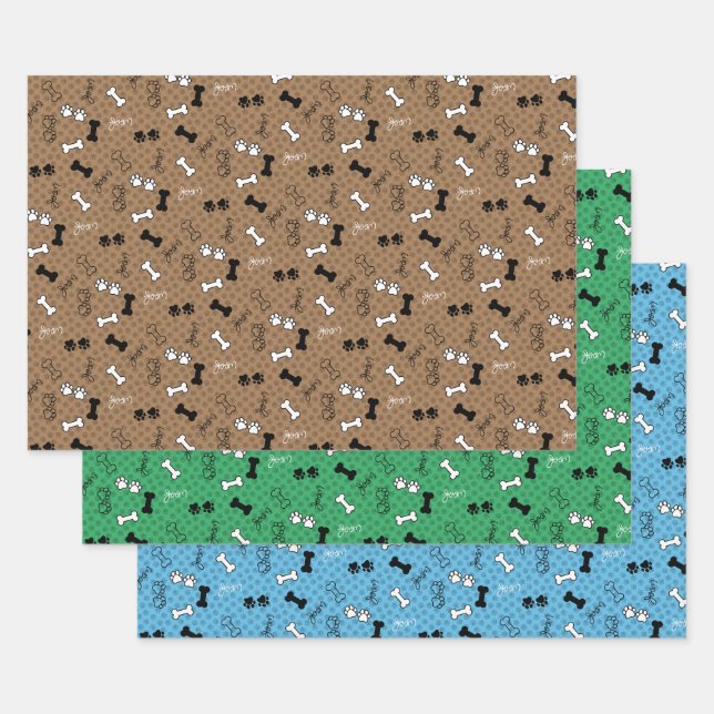 Couleurs personnalisées, Feuille de papier de reco (Lot)