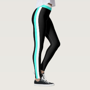 Couleurs personnalisées Leggings Side Stripes Spor