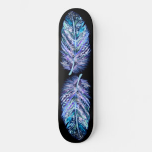 Couleurs Personnalisées Skateboard - Belles plumes