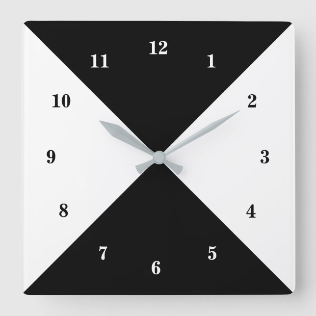 Couleurs personnalisées Votre horloge murale de co (Recto)