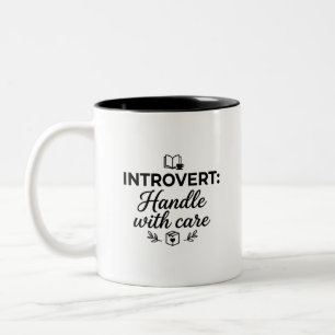 Couleurs Poignée de soin Tasse 2 tons Introverti