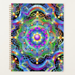 Couleurs psychédéliques Universe Mandala