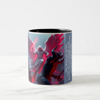 Couleurs Tasse 2 tons Saint Michel l'Archange terrassant Sa