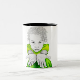 Couleurs Tasse verte de la fille 2