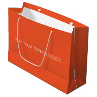 Couleurs tendance - Flamme rouge Couleur grand sac