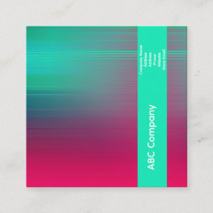 Couleurs vives cartes de visite