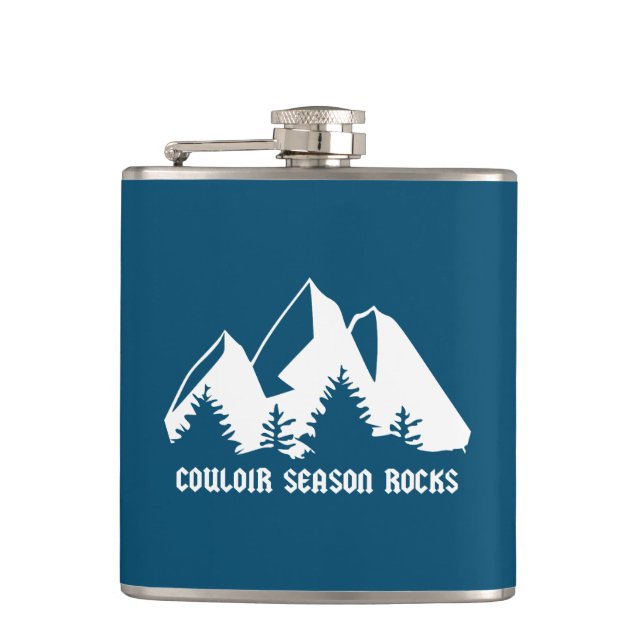 Couloir Season Rocks Flachmann (Vorderseite)