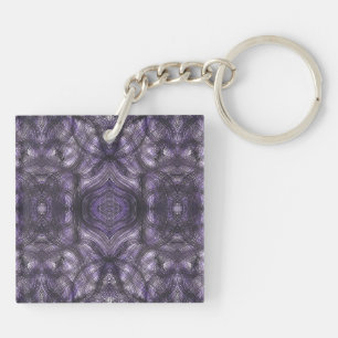 Couloirs Art Abstrait Aquarelle Violet Foncé