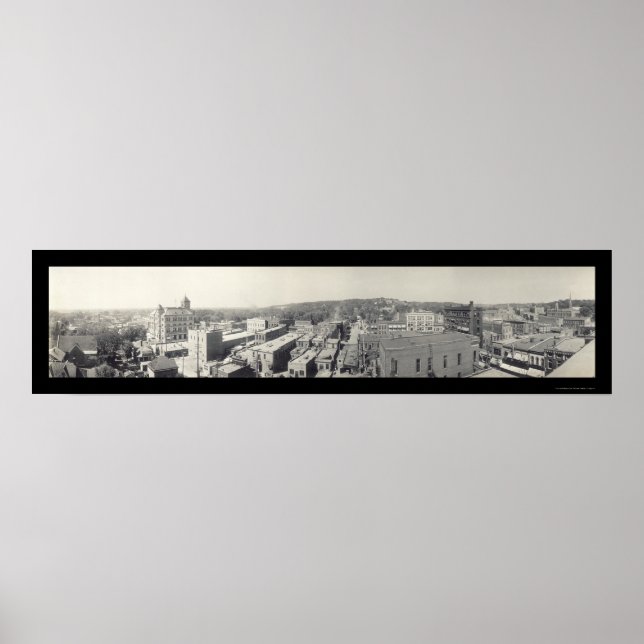 Council Bluffs, Iowa Foto 1916 Poster (Vorne)