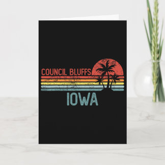 Council Bluffs Iowa Lustige Usa Stadt Reise Heimis Karte