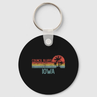 Council Bluffs Iowa Lustige Usa Stadt Reise Heimis Schlüsselanhänger