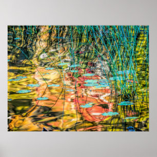 Council Lake im Hiawatha National Forest, Michigan Poster
