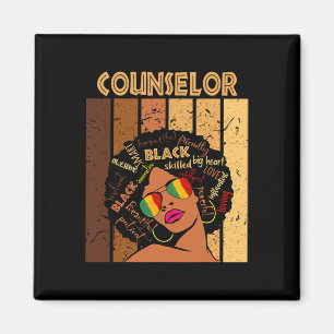 Counselor Afro American Women Black History Magnet