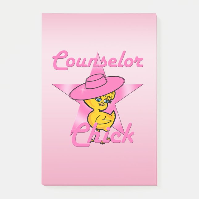 Counselor Chick #8 Post-it Klebezettel (Vorderseite)