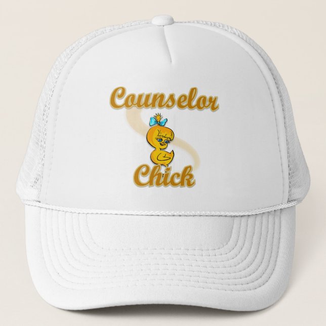 Counselor Chick Truckerkappe (Vorderseite)