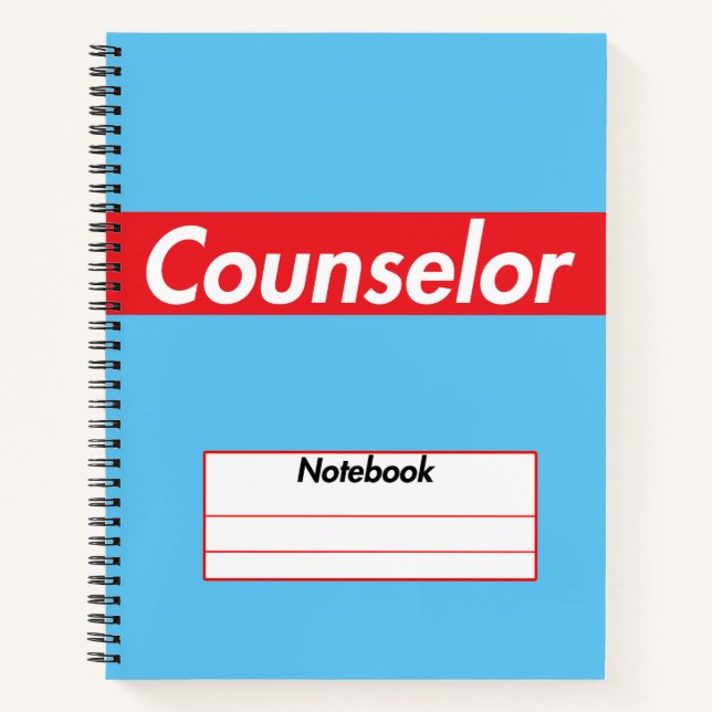 Counselor Journal-Notebook Notizbuch (Vorderseite)