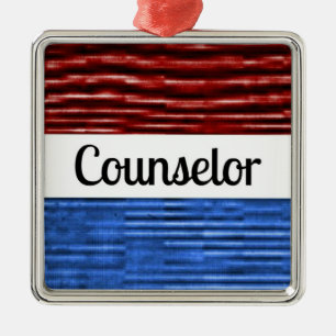 Counselor Patriotic Weihnachtsschmuck